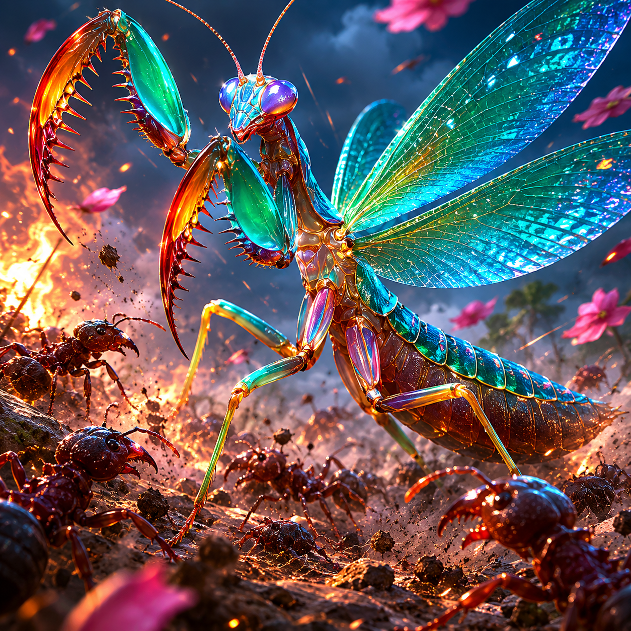 Glazed Mantis